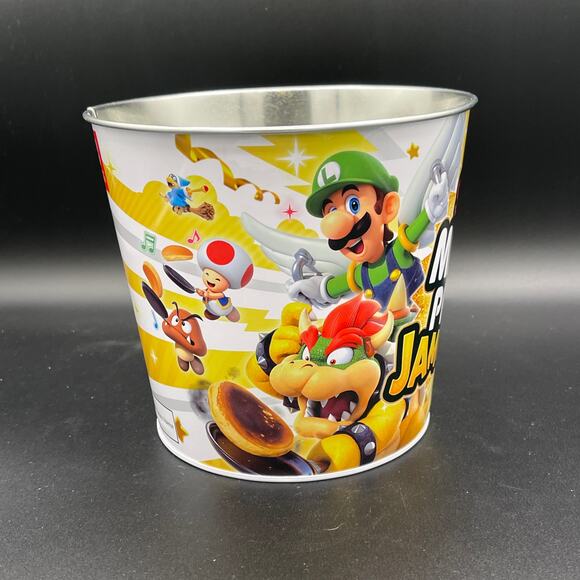 Super Mario Party Jamboree Tin Popcorn Bucket - Picture 4 of 10